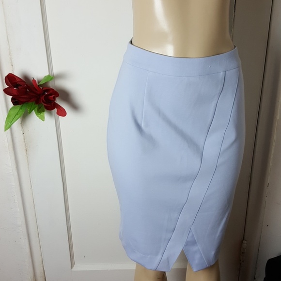 Jennifer Lopez Dresses & Skirts - Jennifer Lopez Blue Pencil Skirt